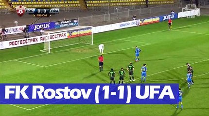 Fk Rostov vs UFA (1-1) Russisa Premier League