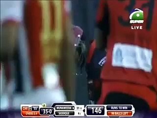 Six Fours to Dilshan on Six Balls and Then What Happened Next On Muhammad Aamir Bowling