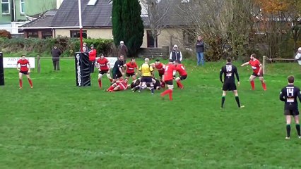 Glynneath 100 meters awesome counter attack try vs Merthy!