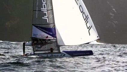Franck Cammas au cap Horn en nacra F20