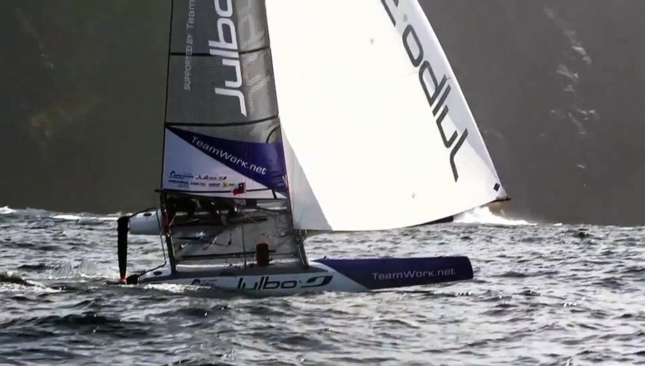Franck Cammas au cap Horn en nacra F20