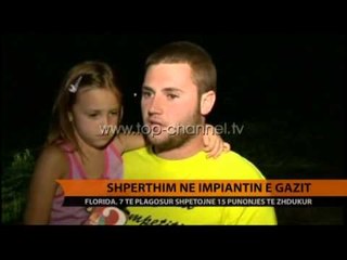Shpërthim në impiantin e gazit - Top Channel Albania - News - Lajme