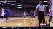 FUNNY Kristaps Porzingis Thinks He's Coming Into Game When He's Not - Knicks vs Rockets - 11.21.2015