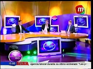 Vicky Xipolitakis debutó como conductora en Crónica