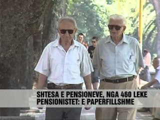 Sa rriten pensionet ne 2013? - Vizion Plus - News, Lajme