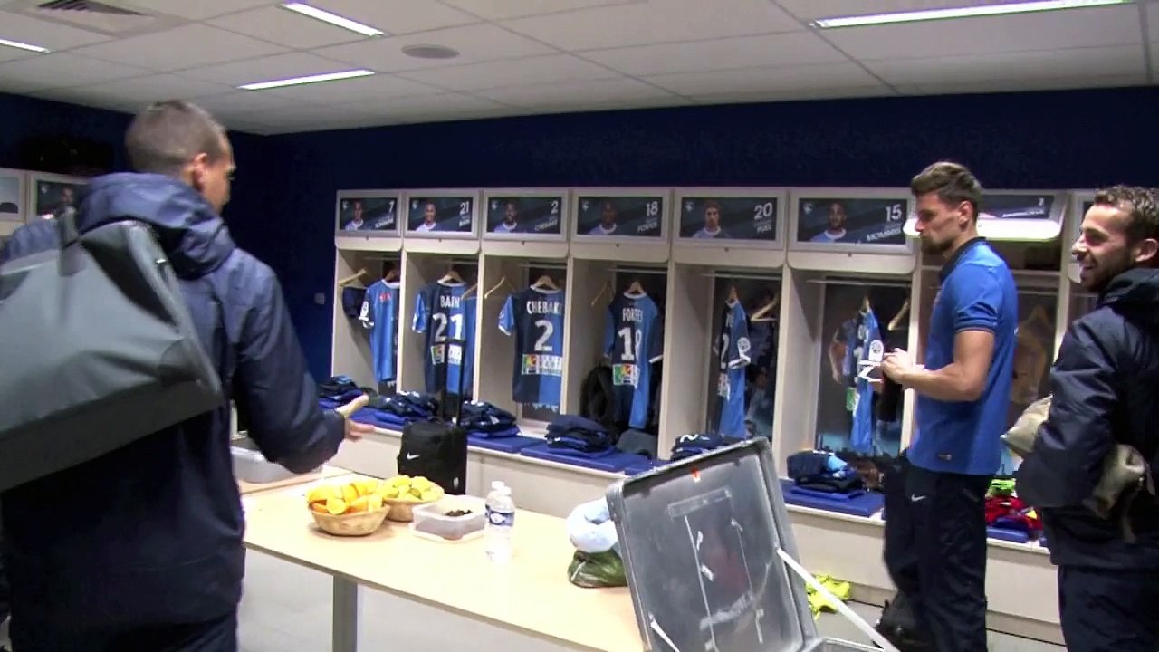 Arrivée joueurs HAC - Brest