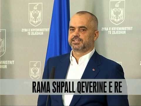 Rama shpall qeverine e re - Vizion Plus - News, Lajme