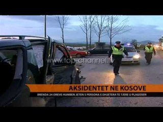 Kosovë, 5 të vdekur në aksidente rrugore - Top Channel Albania - News - Lajme