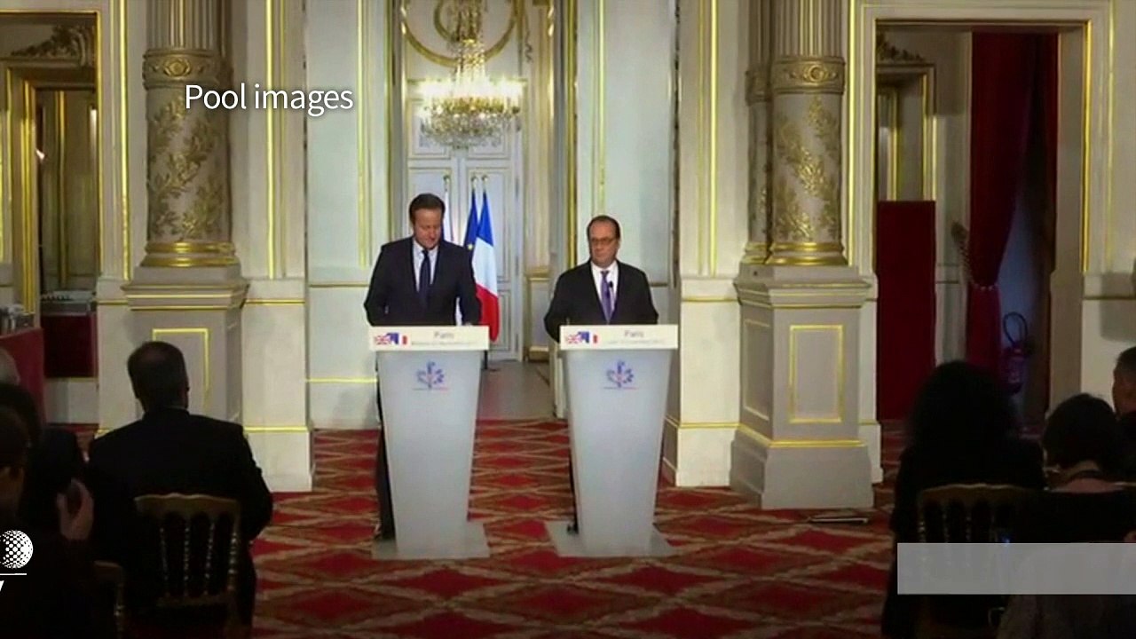 Cameron offers France use of British airbase in Cyprus