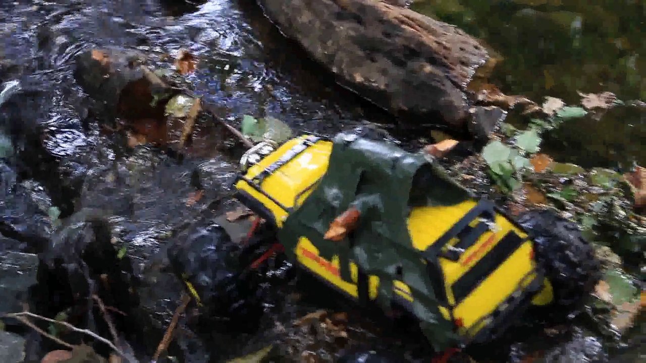 Elektro-RC im Bach in Kassel 2015