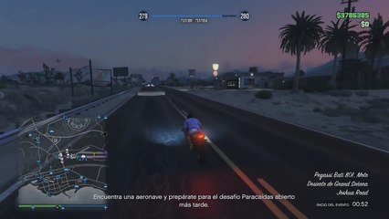 CUANTO MAS CERCA DEL SUELO MEJOR!! - NUEVO DLC MODO LIBRE GTA V ONLINE PS4