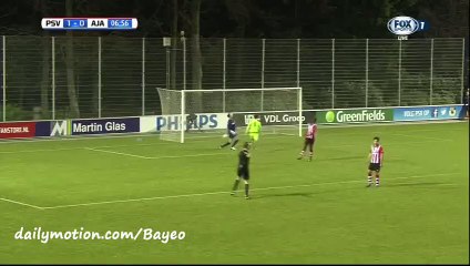 El Mahdioui Goal - Jong PSV 1-1 Jong Ajax - 23-11-2015