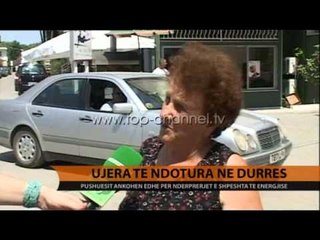 Ujëra të ndotura në Durrës - Top Channel Albania - News - Lajme