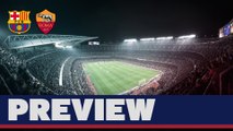 UEFA Champions League (preview): FC Barcelona – AS Roma (ENG)
