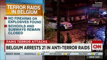Over 20 people arrested in Brussels anti-terror raids