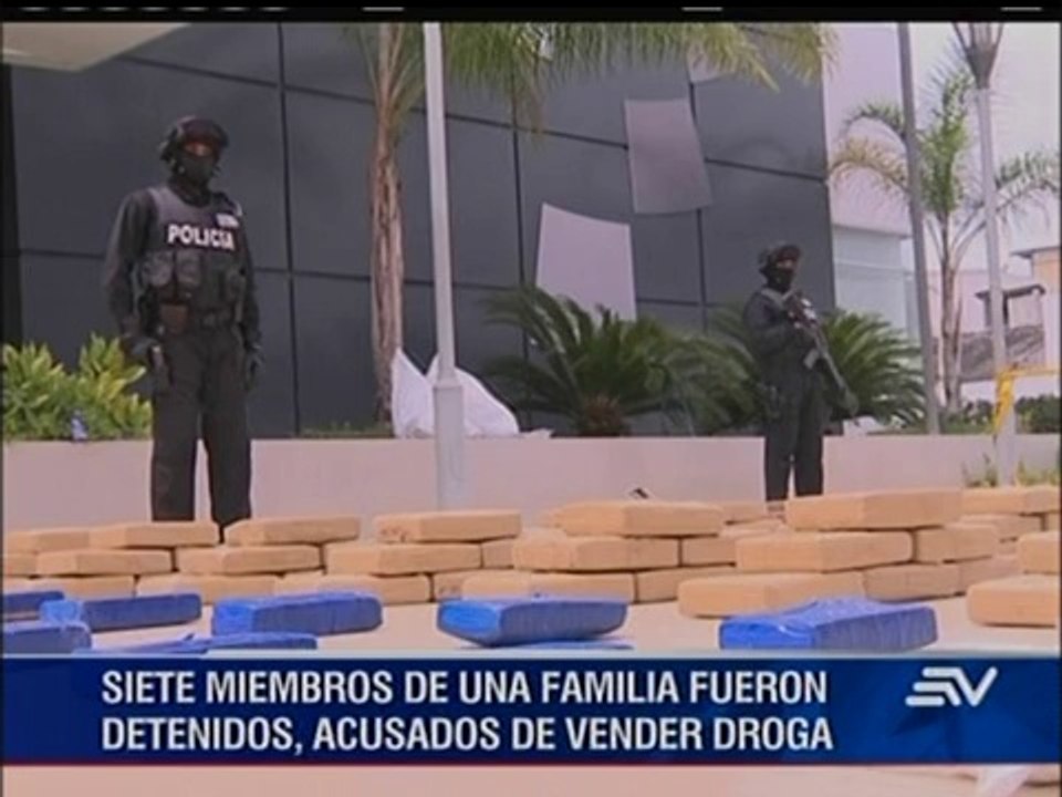 Media tonelada de droga