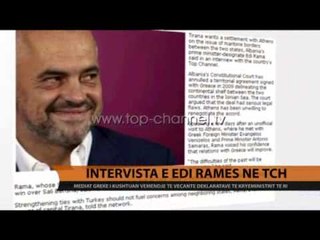 Intervista e Edi Ramës në TCH - Top Channel Albania - News - Lajme