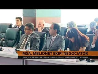 MSA, mblidhet ekipi negociator - Top Channel Albania - News - Lajme