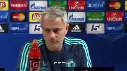 Mourinho Press conference : Maccabi Tel Aviv (A) UCL 15-16