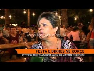 Festa e birres ne Korçe - Top Channel Albania - News - Lajme