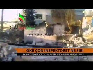 Siri, ekip hetimor nga OKB për armët kimike - Top Channel Albania - News - Lajme