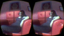 What if Marceline Abadeer was in 3D and put in Oculus Rift, but she's super bored about it.