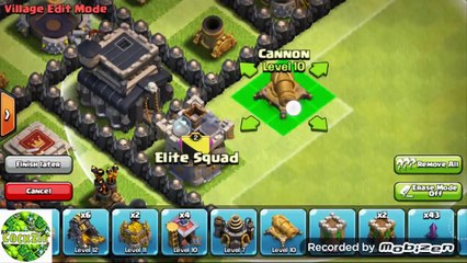 CLASH OF CLANS TH7 HYBRID BASE - The Firestorm [2015]