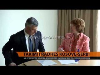 Takimi i radhës Kosovë-Serbi - Top Channel Albania - News - Lajme