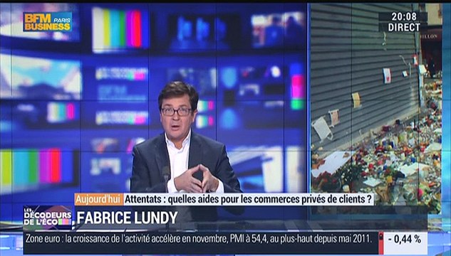 Attentats : quelles aides pour les commerces privés de clients ? - 23/11