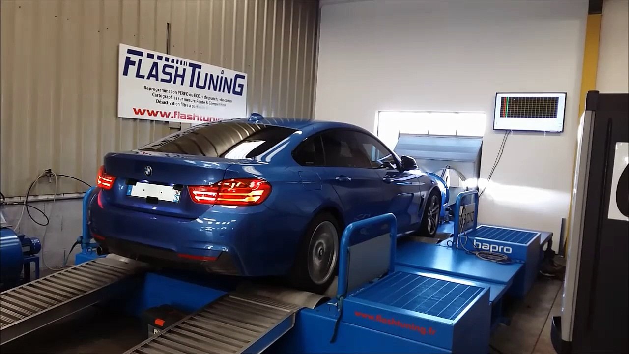 REPROG & Passage au banc BMW 420d by Flashtuning