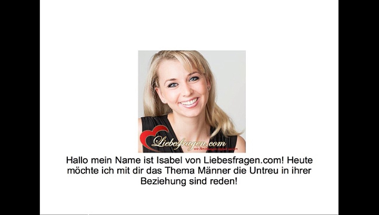 Wieso könnten männer untreu werden-liebesfragen.com