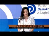 PD mbron Presidentin - Top Channel Albania - News - Lajme