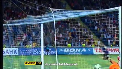 Supergoli i Chernomorec Odeses kunder Skenderbeut Супергол Алексея ГАЯ! Черноморец Одесса