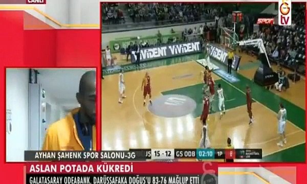 Darüşşafaka - Galatasaray OB 76-83 _ Maç sonu Lasme'nin açıklamaları