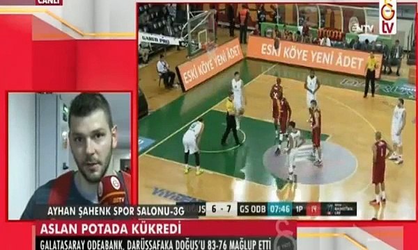 Darüşşafaka - Galatasaray OB 76-83 _ Maç sonu Micov'un açıklamaları