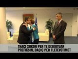 Takohen ne Bruksel Thaçi e Daçiç - News, Lajme - Vizion Plus