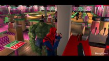 Nursery Rhymes Spiderman, Hulk, Minions & Disney Pixar Cars Lightning McQueen (Children So