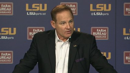 Les Miles Discusses Job Security Rumors