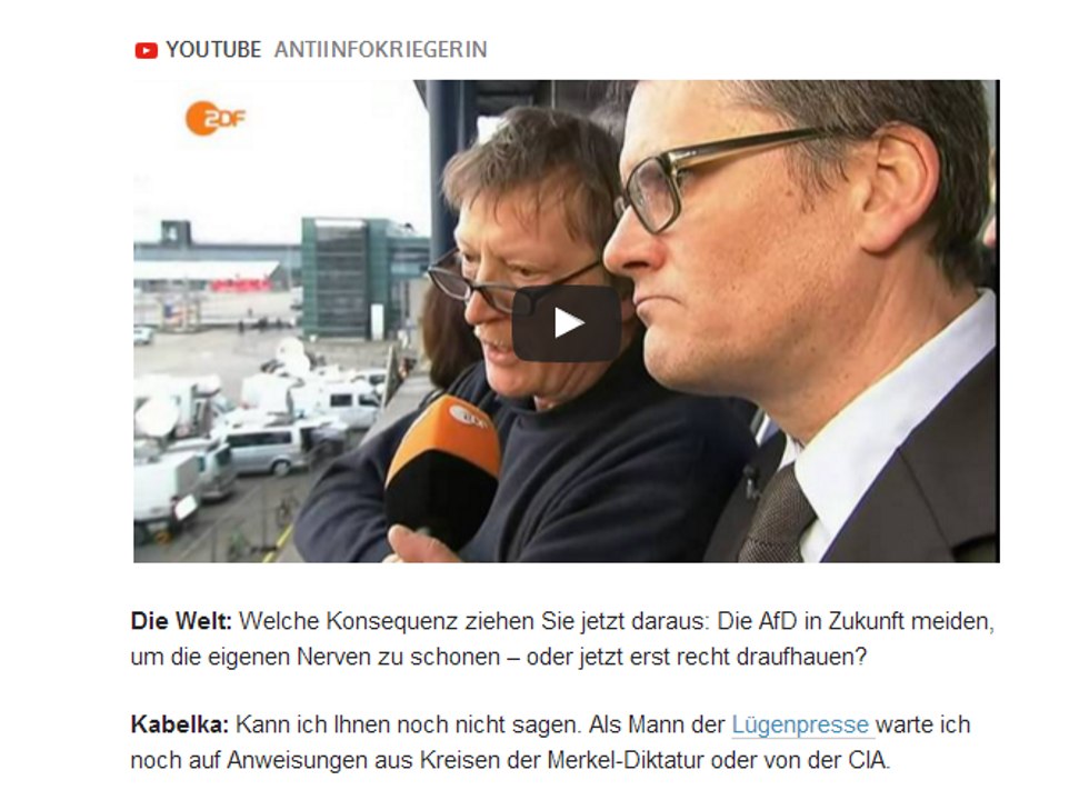 heuteshow provoziert demo