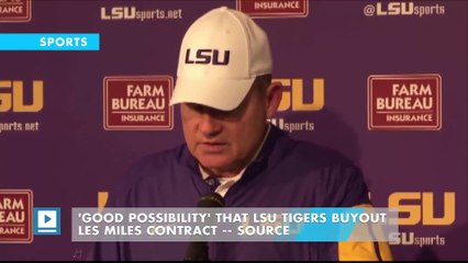 'Good possibility' that LSU Tigers buyout Les Miles contract - source