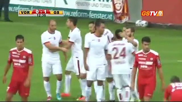 FUTBOL | V. Steyr 1 - 3 Galatasaray Maçın Özeti ve Golleri(Avusturya Kampındaki İlk Hazırlık Maçı