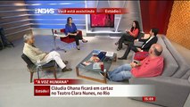 Cláudia Ohana estreia monólogo A Voz Humana - GloboNews - 23.11.2015