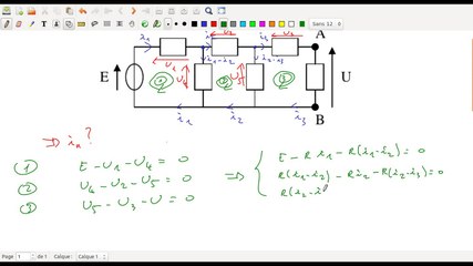 Méthode de détermination d'une grandeur électrocinétique dans un circuit quelconque
