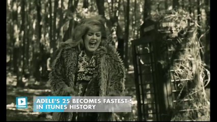Adele's 25 Becomes Fastest-Selling Album in iTunes History