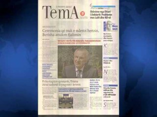 SHTYPI I DITES TITUJT KRYESORE TE FAQEVE TE PARA TE GAZETAVE SHQIPTARE LAJM