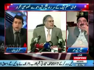 Sheikh Rasheed'on what an astrologer told Ishaq Dar when he showed his hand to him
