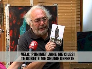 Skulptura monumentale, e dobët dhe me defekte - News, Lajme - Vizion Plus