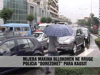 Trafiku, Tirana në kolaps  - News, Lajme - Vizion Plus