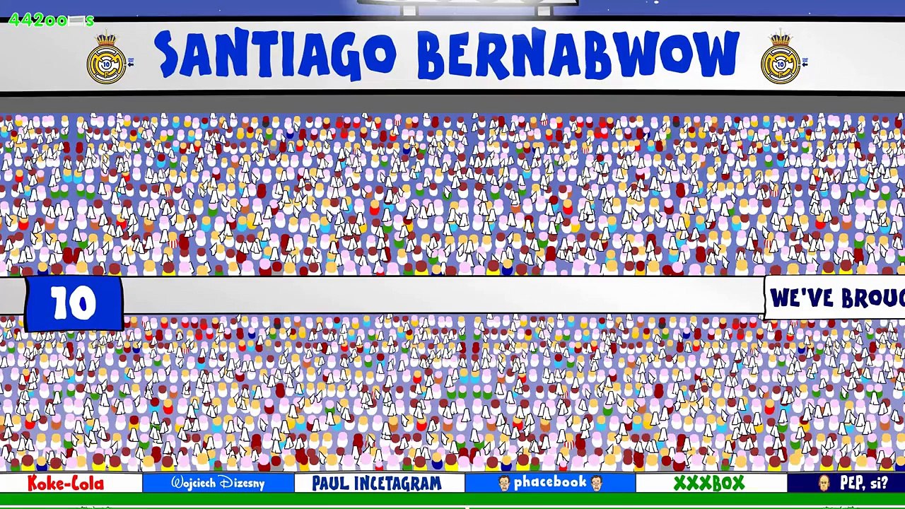 Real Madrid 0-4 FC Barcelona 2015 - goals and highlights of El Clasico! (Parody 21.11.15)