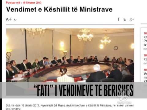 Fati i vendimeve të Berishës - News, Lajme - Vizion Plus